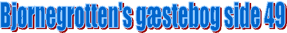 Bjrnegrotten's gstebog side 49