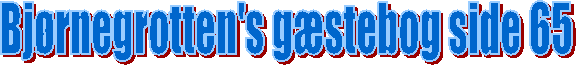 Bjrnegrotten's gstebog side 65